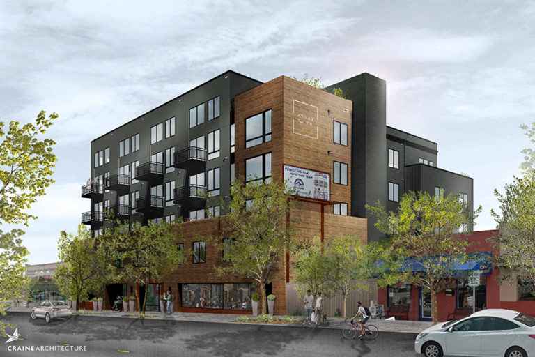 Rendering of The Colewood Apartments